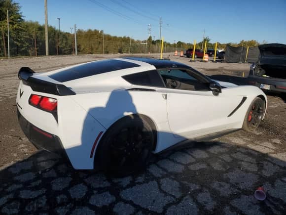 2015 Chevrolet Corvette 2LT with VIN 1G1YD2D70F5119553, listed as a Copart auction lot 86432385 with Not provided miles and Salvage title. Bid and sale history available at DreamBid. Image 3.