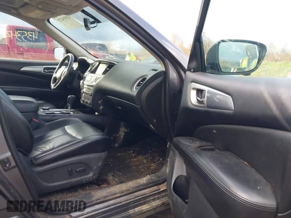 2017 Nissan Pathfinder SV with VIN 5N1DR2MMXHC678051, listed as a IAAI auction lot 43534225 with 111,124 mi miles and . Bid and sale history available at DreamBid. Image 5.