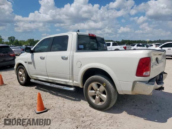 2016 Ram 1500 Lone Star with VIN 1C6RR6LT1GS269782, listed as a Copart auction lot 70063645 with 95,008 mi miles and Salvage title. Bid and sale history available at DreamBid. Image 2.