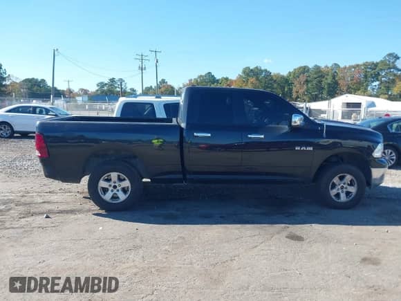 2009 Dodge 1500 SLT with VIN 1D3HV18P59S803097, listed as a IAAI auction lot 43480795 with 279,302 mi miles and . Bid and sale history available at DreamBid. Image 13.
