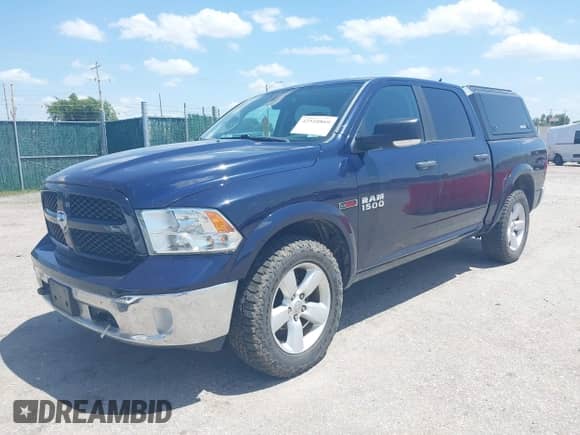 2015 Ram 1500 Big Horn with VIN 1C6RR7LM0FS659964, listed as a IAAI auction lot 42510869 with 95,629 mi miles and . Bid and sale history available at DreamBid. Image 2.