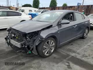 2019 Hyundai Ioniq Limited с VIN KMHC05LC8KU124444, выставлен на аукционе Copart как лот 65977915 с пробегом Не указан миль и Списание • Salvage title. История ставок и продаж доступна на DreamBid. Изображение 1.