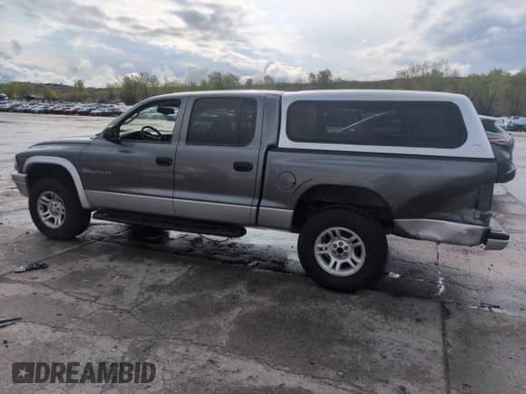 2002 Dodge Dakota SLT with VIN 1B7HG48N52S584957, listed as a Copart auction lot 55178675 with 175,894 mi miles and Salvage title. Bid and sale history available at DreamBid. Image 2.