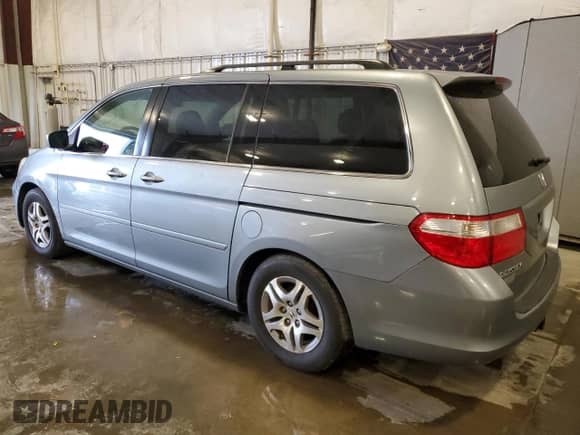 2007 Honda Odyssey EX-L z VIN 5FNRL38627B007553, wystawiony jako Copart lot #72029415 z przebiegiem 229 468 mil mil oraz Szkoda całkowita • Salvage title. Historia ofert i sprzedaży dostępna na DreamBid. Obrazek 2.