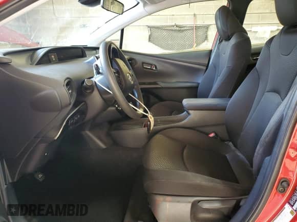 2021 Toyota Prius LE with VIN JTDL9MFU9M3024743, listed as a Copart auction lot 87365165 with 45,075 mi miles and Salvage title. Bid and sale history available at DreamBid. Image 7.