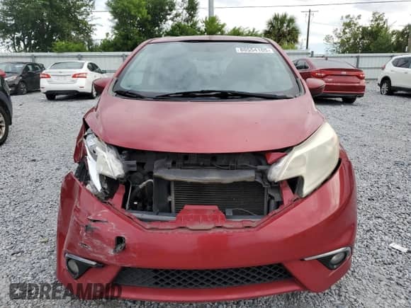 2015 Nissan Note S Plus z VIN 3N1CE2CP6FL438040, wystawiony jako Copart lot #80554105 z przebiegiem 126 553 mil mil oraz Szkoda całkowita • Salvage title. Historia ofert i sprzedaży dostępna na DreamBid. Obrazek 5.