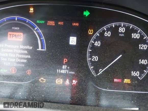 2020 Honda Accord Touring with VIN 1HGCV3F96LA017150, listed as a IAAI auction lot 43105011 with 114,871 mi miles and . Bid and sale history available at DreamBid. Image 16.