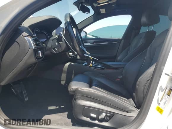 2018 BMW 5 Series 540i with VIN WBAJE5C53JWA93525, listed as a Copart auction lot 65956815 with 73,148 mi miles and Salvage title. Bid and sale history available at DreamBid. Image 7.