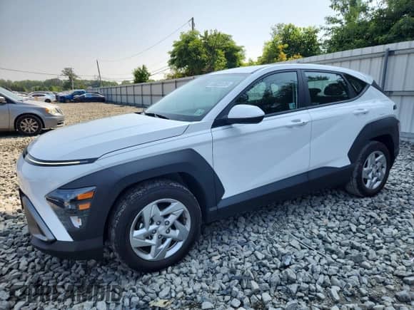 2024 Hyundai Kona SE с VIN KM8HA3AB8RU103427, выставлен на аукционе Copart как лот 65820135 с пробегом 14 345 миль миль и Списание • Salvage title. История ставок и продаж доступна на DreamBid. Изображение 1.