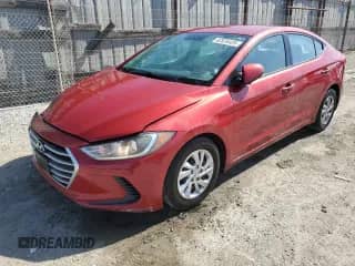 2017 Hyundai Elantra SE with VIN 5NPD74LF3HH187768, listed as a Copart auction lot 82626435 with 180,334 mi miles and Clean title. Bid and sale history available at DreamBid. Image 1.