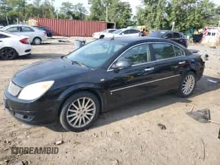 2007 Saturn Aura XR with VIN 1G8ZV57797F282701, listed as a Copart auction lot 80155665 with 133,626 mi miles and Salvage title. Bid and sale history available at DreamBid. Image 1.