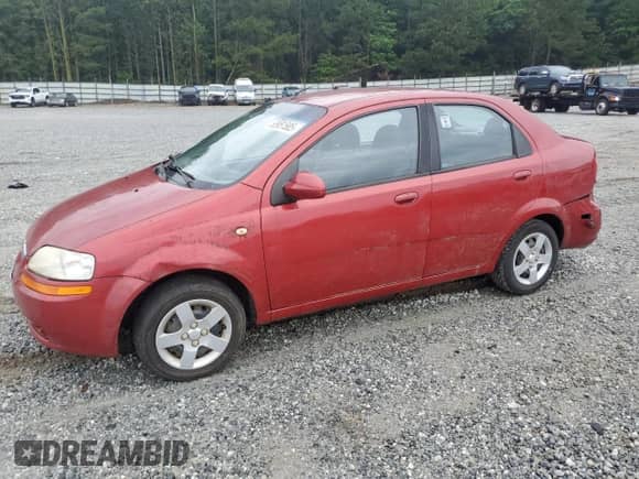 2005 Chevrolet Aveo LS z VIN KL1TD52635B333375, wystawiony jako Copart lot #58951585 z przebiegiem 89 455 mil mil oraz Nie do naprawy • Non repairable. Historia ofert i sprzedaży dostępna na DreamBid. Obrazek 1.