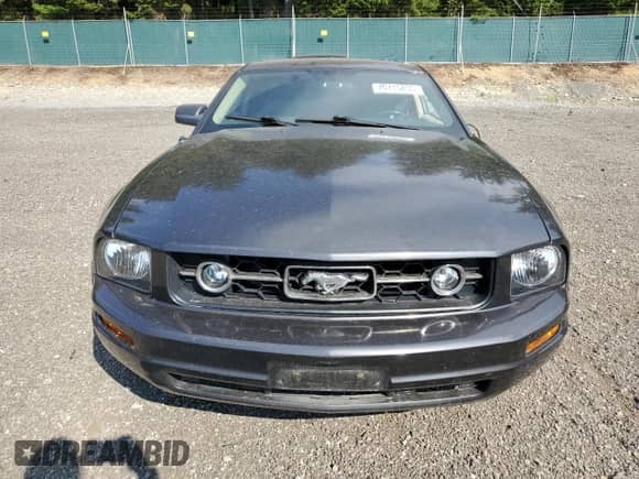 2008 Ford Mustang Deluxe with VIN 1ZVHT80N385155593, listed as a Copart auction lot 70715835 with 141,867 mi miles and Salvage title. Bid and sale history available at DreamBid. Image 5.