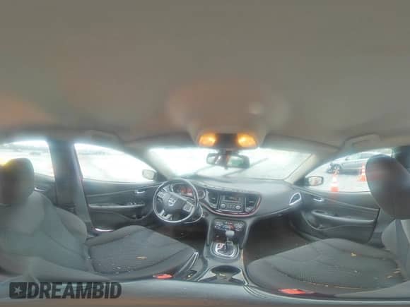 2016 Dodge Dart SXT Sport Blacktop with VIN 1C3CDFFAXGD822817, listed as a Copart auction lot 68494085 with 93,202 mi miles and Salvage title. Bid and sale history available at DreamBid. Image 14.