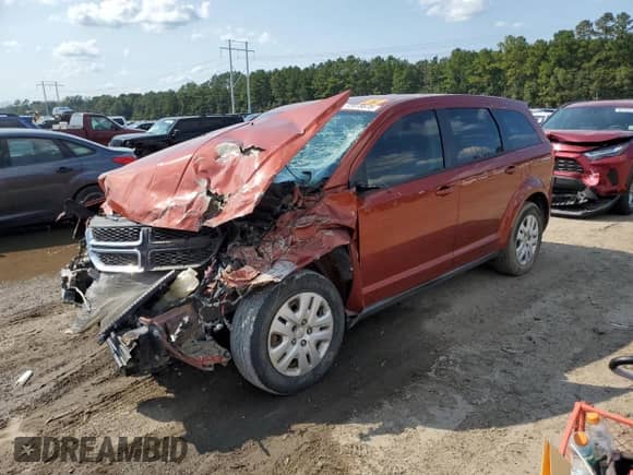 2014 Dodge Journey SE z VIN 3C4PDCAB7ET170192, wystawiony jako Copart lot #72075675 z przebiegiem Nie podano mil oraz Szkoda całkowita • Salvage title. Historia ofert i sprzedaży dostępna na DreamBid. Obrazek 1.