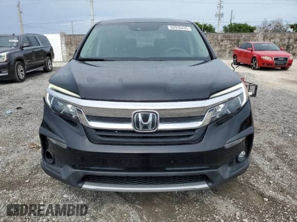 2021 Honda Pilot EX-L with VIN 5FNYF5H50MB044229, listed as a Copart auction lot 62938435 with 54,965 mi miles and Salvage title. Bid and sale history available at DreamBid. Image 5.