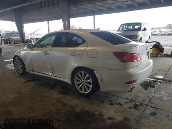 2009 Lexus IS 250 с VIN JTHBK262692084672, выставлен на аукционе Copart как лот 86324385 с пробегом 79 330 миль миль и Списание • Salvage title. История ставок и продаж доступна на DreamBid. Изображение 2.