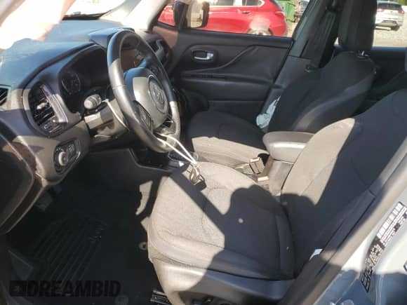 2018 Jeep Renegade Altitude with VIN ZACCJABB0JPH39718, listed as a Copart auction lot 80542675 with 80,587 mi miles and Salvage title. Bid and sale history available at DreamBid. Image 7.