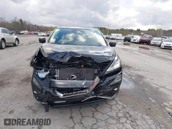 2023 Nissan Murano SL with VIN 5N1AZ2CS9PC106843, listed as a IAAI auction lot 40943148 with 44,513 mi miles and . Bid and sale history available at DreamBid. Image 12.