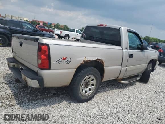2006 Chevrolet Silverado 1500 Work Truck с VIN 3GCEK14V76G141762, выставлен на аукционе Copart как лот 62571485 с пробегом 129 526 миль миль и Чистый • Clean title. История ставок и продаж доступна на DreamBid. Изображение 3.