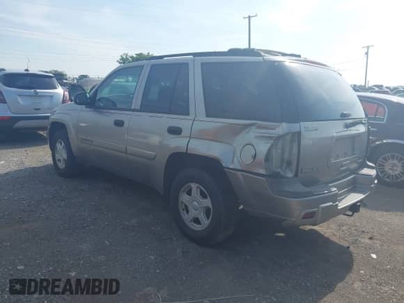 2002 Chevrolet TrailBlazer LS z VIN 1GNDS13S822370447, wystawiony jako IAAI lot #42769544 z przebiegiem 276 654 mil mil oraz . Historia ofert i sprzedaży dostępna na DreamBid. Obrazek 3.