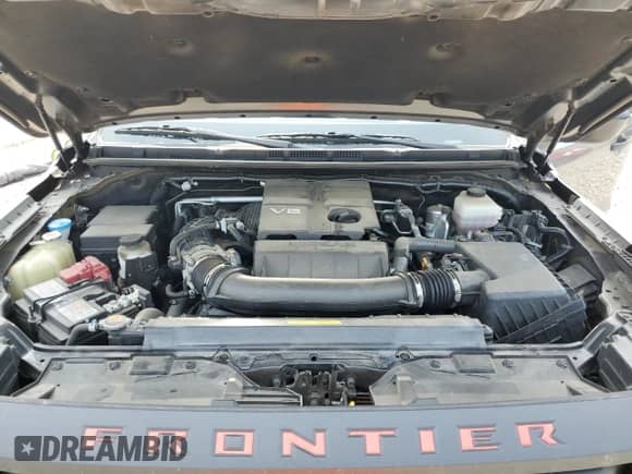 2022 Nissan Frontier S with VIN 1N6ED1EK3NN627258, listed as a Copart auction lot 60055485 with 34,239 mi miles and Salvage title. Bid and sale history available at DreamBid. Image 11.