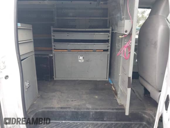 2010 Ford Econoline Cargo Commercial with VIN 1FTNE2EL4ADA60315, listed as a IAAI auction lot 42096440 with 163,478 mi miles and . Bid and sale history available at DreamBid. Image 8.