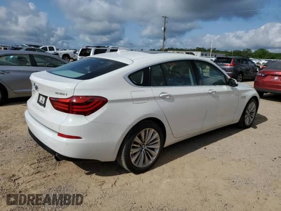 2015 BMW 5 Series 535i Gran Turismo with VIN WBA5M2C58FGH99149, listed as a Copart auction lot 57163285 with 124,610 mi miles and Salvage title. Bid and sale history available at DreamBid. Image 3.