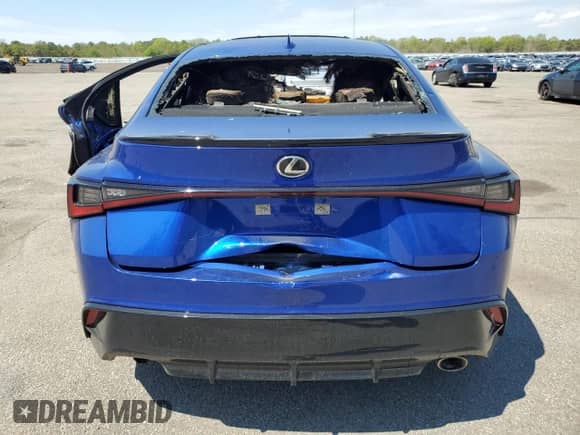 2024 Lexus IS 350 F Sport z VIN JTHBZ1E21R5037572, wystawiony jako Copart lot #56075055 z przebiegiem Nie podano mil oraz Szkoda całkowita • Salvage title. Historia ofert i sprzedaży dostępna na DreamBid. Obrazek 6.