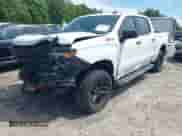2025 Chevrolet Silverado 1500 Custom Trail Boss with VIN 3GCUKCED6SG194217, listed as a IAAI auction lot 42214162 with 13,407 mi miles and . Bid and sale history available at DreamBid. Image 2.