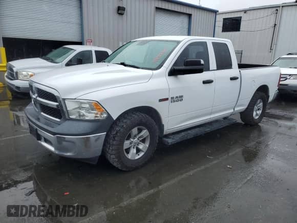 2017 Ram 1500 Tradesman с VIN 1C6RR6FM4HS525287, выставлен на аукционе Copart как лот 44437905 с пробегом Не указан миль и Списание • Salvage title. История ставок и продаж доступна на DreamBid. Изображение 1.