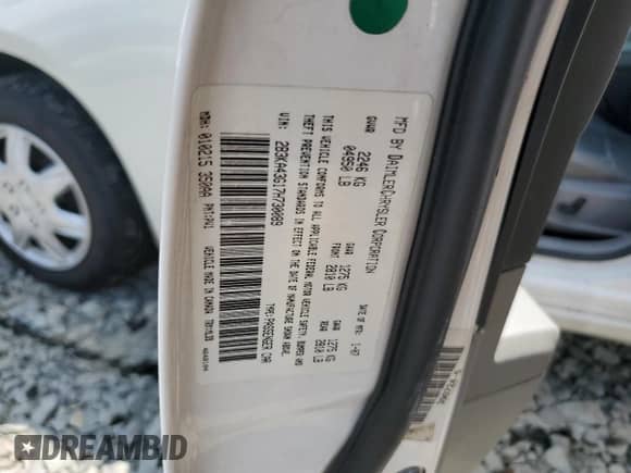 2007 Dodge Charger с VIN 2B3KA43G17H730089, выставлен на аукционе Copart как лот 65644244 с пробегом 186 058 миль миль и Списание • Salvage title. История ставок и продаж доступна на DreamBid. Изображение 12.