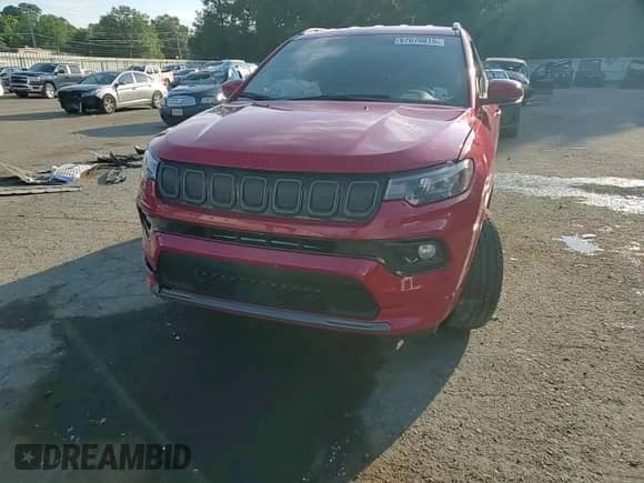 2022 Jeep Compass (RED) Edition with VIN 3C4NJDCB6NT177329, listed as a Copart auction lot 67070815 with 44,327 mi miles and Salvage title. Bid and sale history available at DreamBid. Image 14.