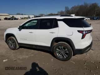 2025 Chevrolet Equinox AWD LT с VIN 3GNAXPEG0SL110221, выставлен на аукционе Copart как лот 86141944 с пробегом 2 619 миль миль и Списание • Salvage title. История ставок и продаж доступна на DreamBid. Изображение 2.