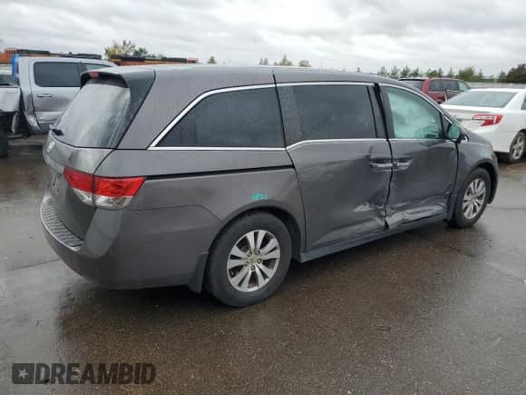 2015 Honda Odyssey EX с VIN 5FNRL5H49FB043202, выставлен на аукционе Copart как лот 87421045 с пробегом 141 141 миль миль и Списание • Salvage title. История ставок и продаж доступна на DreamBid. Изображение 3.