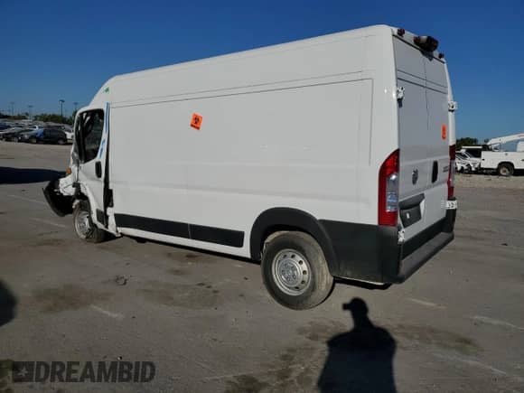 2023 Ram ProMaster Cargo z VIN 3C6LRVDG8PE589587, wystawiony jako Copart lot #85880065 z przebiegiem Nie podano mil oraz Czysty tytuł • Clean title. Historia ofert i sprzedaży dostępna na DreamBid. Obrazek 2.