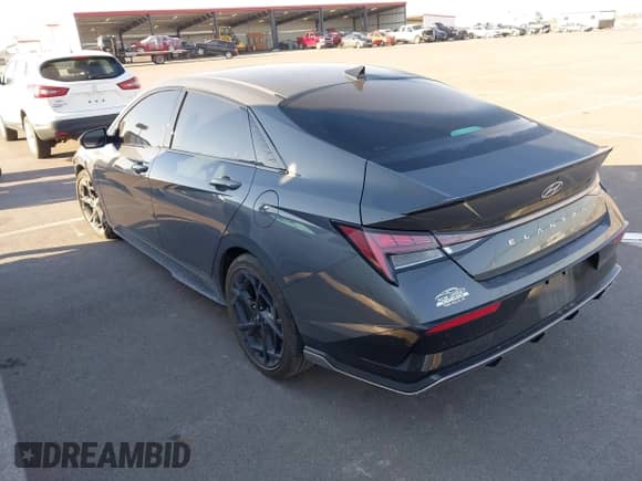 2024 Hyundai Elantra N Line z VIN KMHLR4DF6RU816477, wystawiony jako IAAI lot #43299505 z przebiegiem 15 258 mil mil oraz . Historia ofert i sprzedaży dostępna na DreamBid. Obrazek 3.