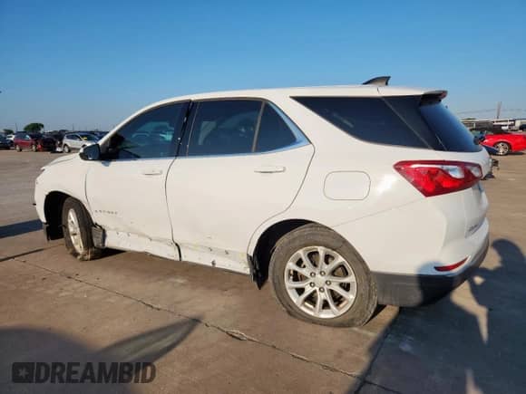 2020 Chevrolet Equinox LT с VIN 2GNAXKEV4L6237240, выставлен на аукционе Copart как лот 70198125 с пробегом 64 356 миль миль и Списание • Salvage title. История ставок и продаж доступна на DreamBid. Изображение 2.