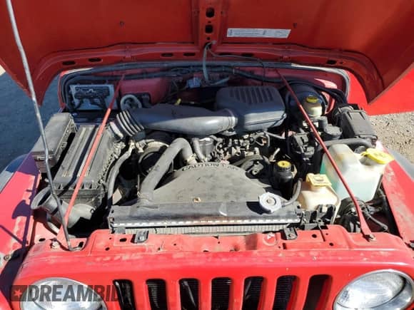 2001 Jeep Wrangler SE with VIN 1J4FA29P91P367534, listed as a Copart auction lot 81644824 with 156,597 mi miles and Clean title. Bid and sale history available at DreamBid. Image 12.