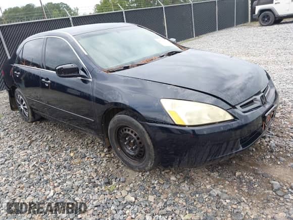 2003 Honda Accord LX with VIN 1HGCM56453A122295, listed as a IAAI auction lot 43107631 with 269,133 mi miles and . Bid and sale history available at DreamBid. Image 1.
