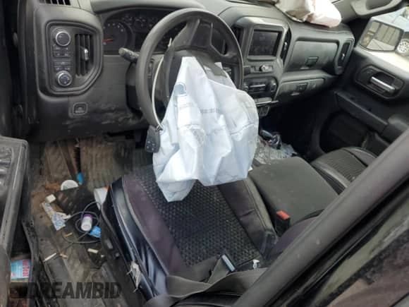 2022 Chevrolet Silverado 1500 Custom with VIN 1GCPDBEK2NZ566608, listed as a Copart auction lot 67839265 with Not provided miles and Salvage title. Bid and sale history available at DreamBid. Image 8.