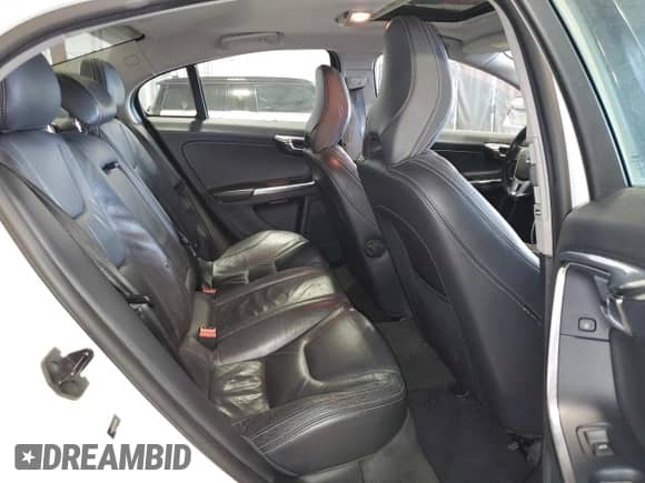2013 Volvo S60 T6 R-Design Platinum with VIN YV1902FH4D2180281, listed as a Copart auction lot 59497405 with 128,083 mi miles and Salvage title. Bid and sale history available at DreamBid. Image 10.