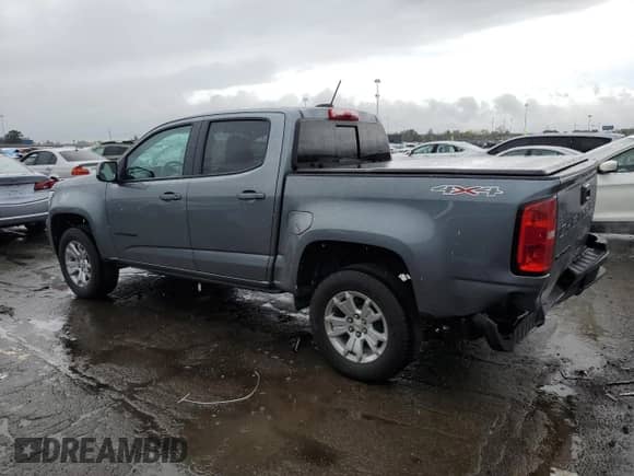2022 Chevrolet Colorado 4WD LT с VIN 1GCGTCEN4N1133664, выставлен на аукционе Copart как лот 81193975 с пробегом 55 627 миль миль и Списание • Salvage title. История ставок и продаж доступна на DreamBid. Изображение 2.