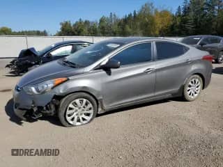 2013 Hyundai Elantra GLS with VIN 5NPDH4AE8DH392407, listed as a Copart auction lot 83825345 with 193,024 mi miles and Clean title. Bid and sale history available at DreamBid. Image 1.