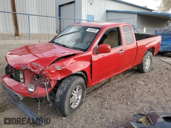 2010 Chevrolet Colorado 1LT with VIN 1GCKTCDE5A8131046, listed as a Copart auction lot 45423595 with Not provided miles and Salvage title. Bid and sale history available at DreamBid. Image 1.