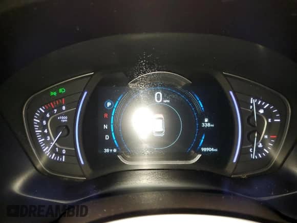 2019 Hyundai Santa Fe Limited z VIN 5NMS53AA4KH073040, wystawiony jako Copart lot #41859855 z przebiegiem 98 904 mil mil oraz Szkoda całkowita • Salvage title. Historia ofert i sprzedaży dostępna na DreamBid. Obrazek 9.