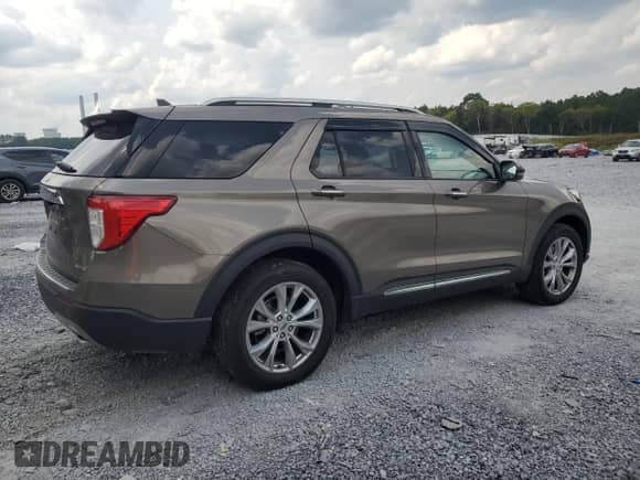 2021 Ford Explorer Limited z VIN 1FMSK8FH6MGA14413, wystawiony jako Copart lot #71562005 z przebiegiem 56 947 mil mil oraz Szkoda całkowita • Salvage title. Historia ofert i sprzedaży dostępna na DreamBid. Obrazek 3.