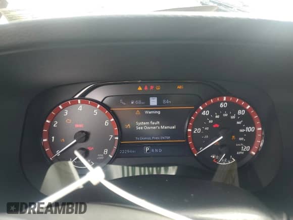 2023 Nissan Frontier SV z VIN 1N6ED1EK0PN616298, wystawiony jako Copart lot #63993425 z przebiegiem 22 294 mil mil oraz Szkoda całkowita • Salvage title. Historia ofert i sprzedaży dostępna na DreamBid. Obrazek 9.