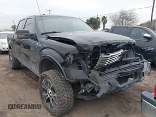 2012 Ford F-150 Lariat with VIN 1FTFW1E69CFA22401, listed as a IAAI auction lot 41403360 with 171,029 mi miles and . Bid and sale history available at DreamBid. Image 1.