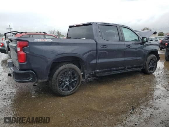 2024 Chevrolet Silverado 1500 RST с VIN 3GCUDEED1RG378013, выставлен на аукционе Copart как лот 44001595 с пробегом 11 031 миль миль и Списание • Salvage title. История ставок и продаж доступна на DreamBid. Изображение 3.